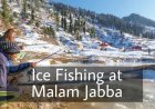 Ice Fishing with Snowfall at Swat