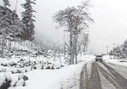 First Snowfall in Gorakh Hills Station after two years