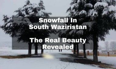 Snowfall in South Waziristan turned it into Marvelous Beauty