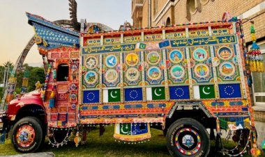 EU Dosti Truck is Ready to Explore Pakistan