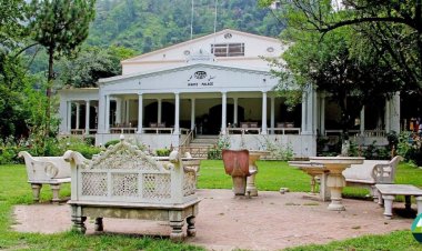 Marghazar White Palace in the Swat Valley