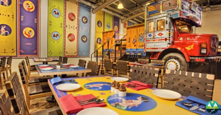 Food at Roadside Truck restaurants in Pakistan