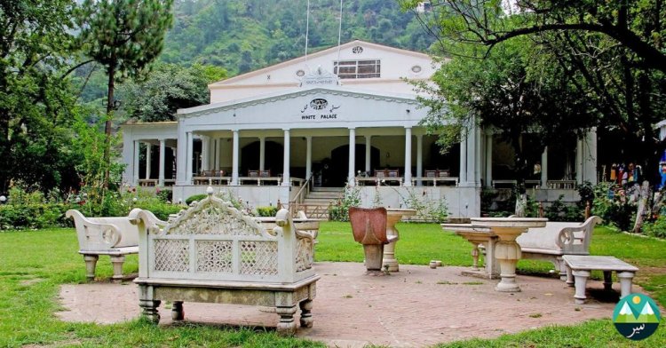 Marghazar White Palace in the Swat Valley